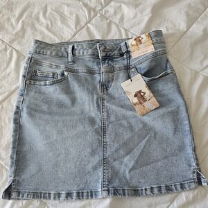 Denim Blue Skirt